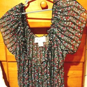 Self-esteem very light beautiful cinched shirt size small